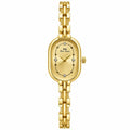 Blue Sense Crystal Accent Oval Bracelet Watch