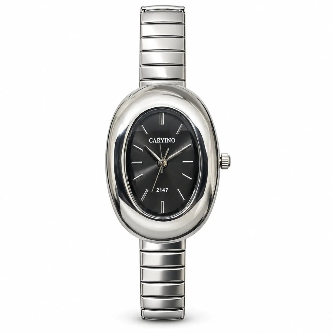 CARYINO 2147 Oval Dial Bracelet Watch