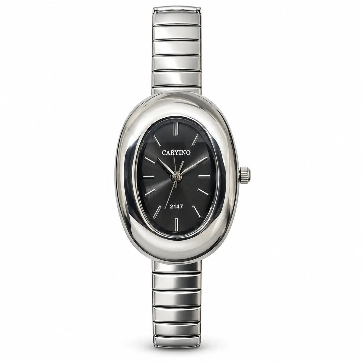 CARYINO 2147 Oval Dial Bracelet Watch