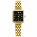 CARYINO Crystal Accent Square Dial Bracelet Watch