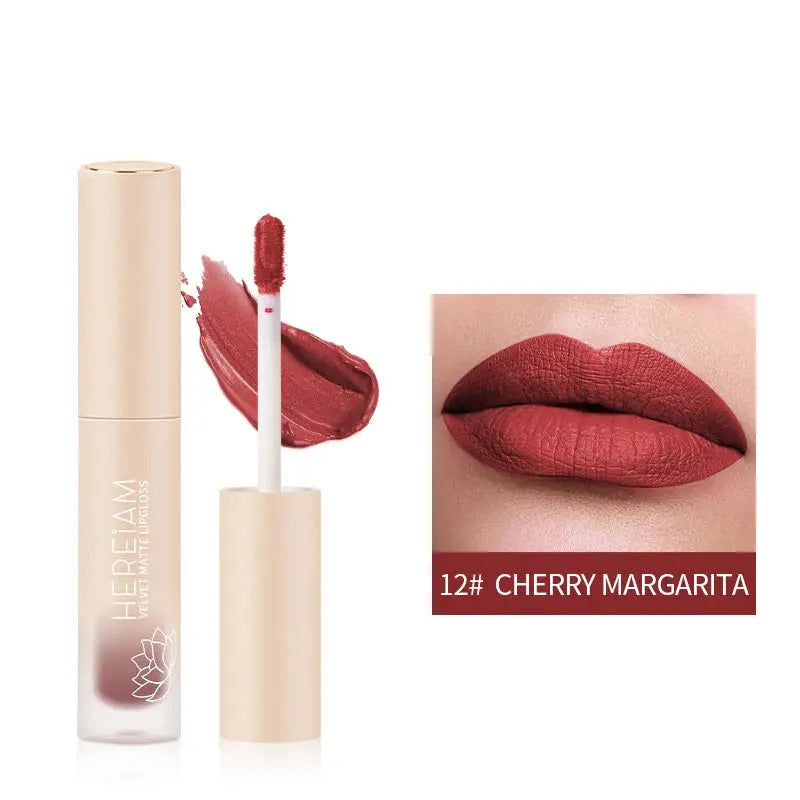 HEREIAM Velvet Matte Lip Gloss Pixie La Bella