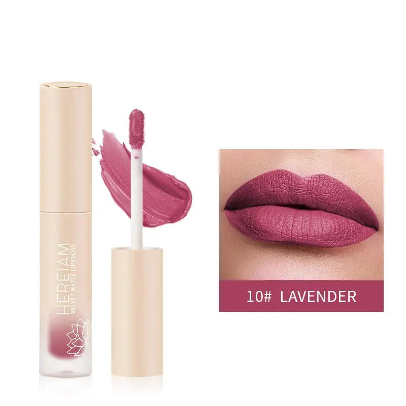 HEREIAM Velvet Matte Lip Gloss Pixie La Bella