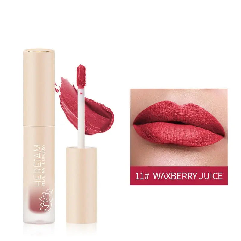 HEREIAM Velvet Matte Lip Gloss Pixie La Bella