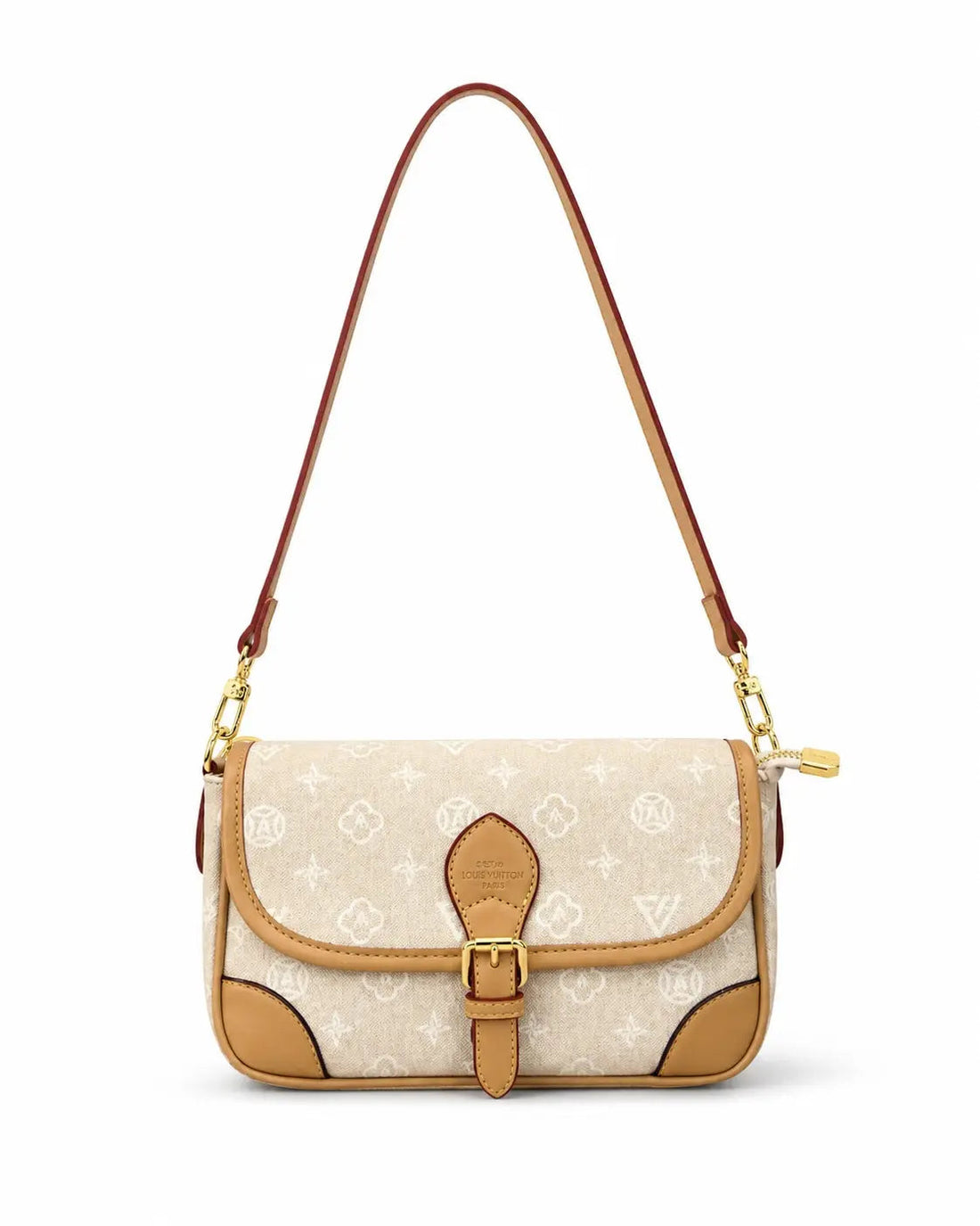 Monogram Flap Shoulder Bag.