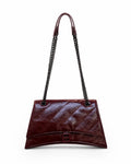 Quilted Shoulder Bag with Chain Strap