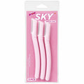 SKY 3-Piece Eyebrow Razor Set