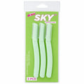 SKY 3-Piece Eyebrow Razor Set
