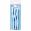 SKY 3-Piece Eyebrow Razor Set