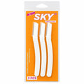 SKY 3-Piece Eyebrow Razor Set