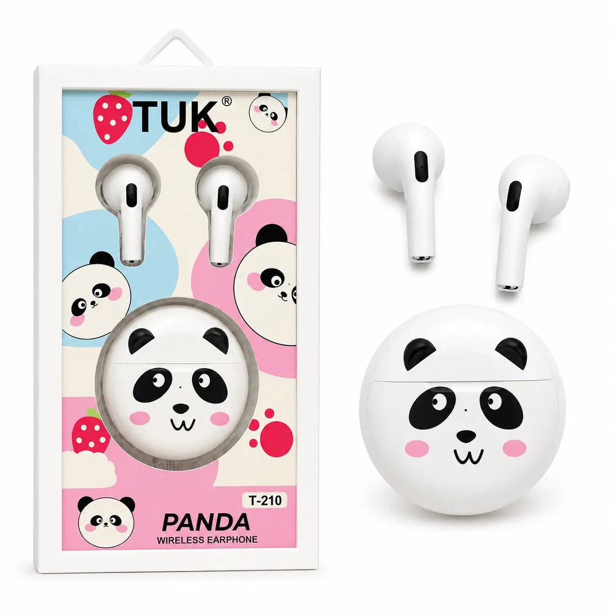 Cute Cartoon Wireless Earbuds Kawaii Panda