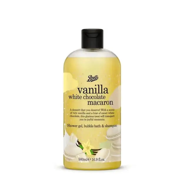 Boots 3 in 1 Shower Gel, Bubble Bath & Shampoo 500ml Pixie La Bella